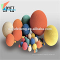 China used to cleaning concrete pump pipe hose concrete rubber ball